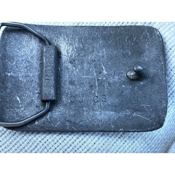 Snap-On Tools Sockets Vintage Metal Belt Buckle - Picture 3 of 3